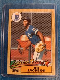 1987 Topps #170 Bo Jackson Future Stars Rookie Card