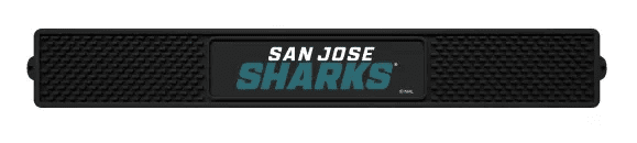NHL - San Jose Sharks Drink Mat 3.25" x 24"
