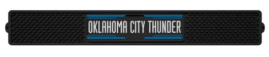 NBA - Oklahoma City Thunder Drink Mat 3.25" x 24"