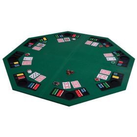 8 Player Octagon Fourfold Poker Table Top