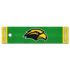 Southern Mississippi Golden Eagles Putting Green Mat 18"x72"