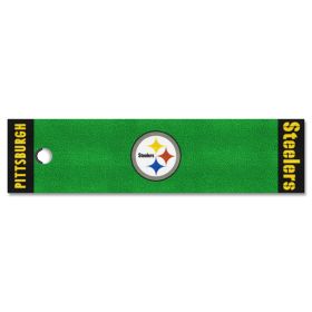 NFL Pittsburgh Steelers Putting Green Mat 18"x72"