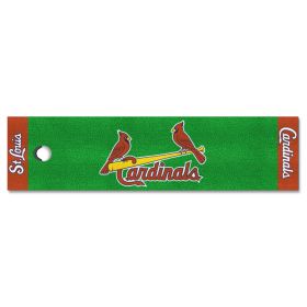 MLB St Louis Cardinals Putting Green Mat 18"x72"