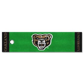 Oakland Grizzlies Putting Green Mat 18"x72"