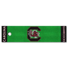 NCAA South Carolina Gamecocks Putting Green Mat 18"x72"