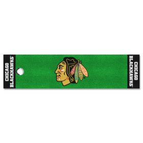 NHL Chicago Blackhawks Putting Green Mat 18"x72"