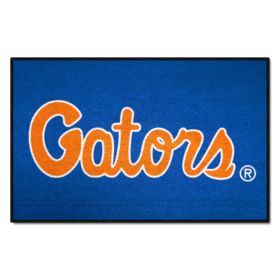 Florida "Gators" Script Starter Rug 19"x30"