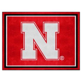 Nebraska Corn Huskers 8'x10' Rug