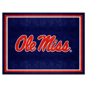 Mississippi Rebels 8'x10' Rug