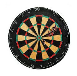 Tournament Bristle Dartboard 6 Regulation Steel tip darts
