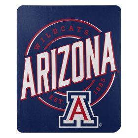 Arizona OFFICIAL NCAA "Campaign" Fleece Throw Blanket; 50" x 60"