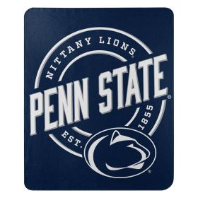 Penn State OFFICIAL NCAA "Campaign" Fleece Throw Blanket; 50" x 60"