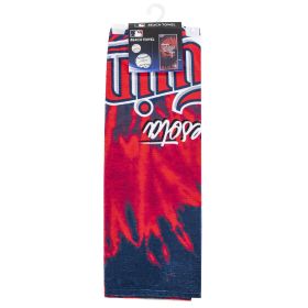 Twins OFFICIAL MLB "Psychedelic" Beach Towel; 30" x 60"