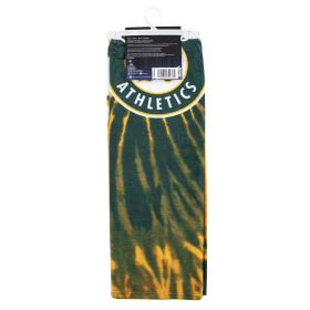 Athletics OFFICIAL MLB "Psychedelic" Beach Towel; 30" x 60"