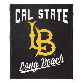 Long Beach State Sharks Official NCAA "Alumni" Silk Touch Throw Blanket