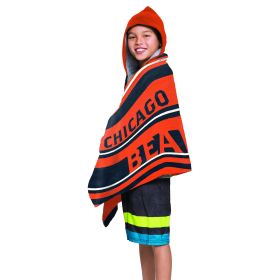 Chicago Bears - Juvy Hooded Towel, 22"X51"