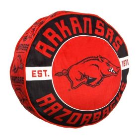 University of Arkansas Razorbacks Official NCAA Travel Cloud Pillow