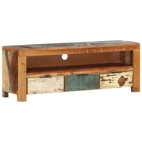 TV Stand 43.3"x11.8"x15.7" Solid Wood Reclaimed