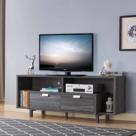 TV Stand Distressed Grey