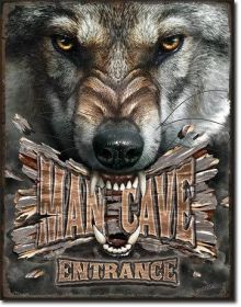 MAN CAVE - WOLF