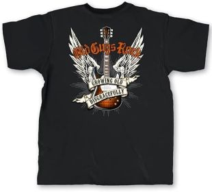 OLD GUYS ROCK (Color: BLK, size: XL)