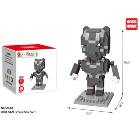 Disney Block Cartoon Anime Marvel Avengers Superhero Iron Man Captain America Spider Toy DIY Building Bouwstenen Speelgoed (Color: 2543, size: With box)