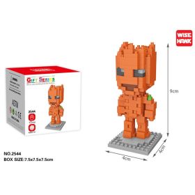 Disney Block Cartoon Anime Marvel Avengers Superhero Iron Man Captain America Spider Toy DIY Building Bouwstenen Speelgoed (Color: 2544, size: With box)