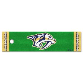 NHL Nashville Predators Putting Green Mat 18"x72" (SKU: 15576)