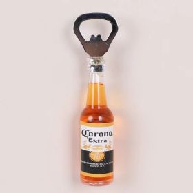 1pc Magnetic Beer Bottle Opener (Color: Corona, material: Polypropylene + Magnet)