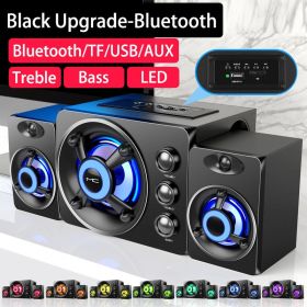 Computer Combination Speakers (Color: Black BT Upgrade, Ships From: China)